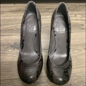 Tory Burch snake heels